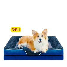 Lavish Pets Bed Plush Mattress Blue Grey (Small) Lavish Pets Bed Plush Mattress Blue Grey (Small), CS2023000665, cat Bed / Cushion, Lavish, cat Housing Needs, catsmart, Housing Needs, Bed / Cushion